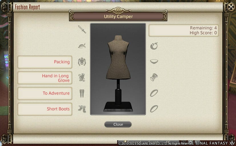 第287回ファッションチェックテーマ英語