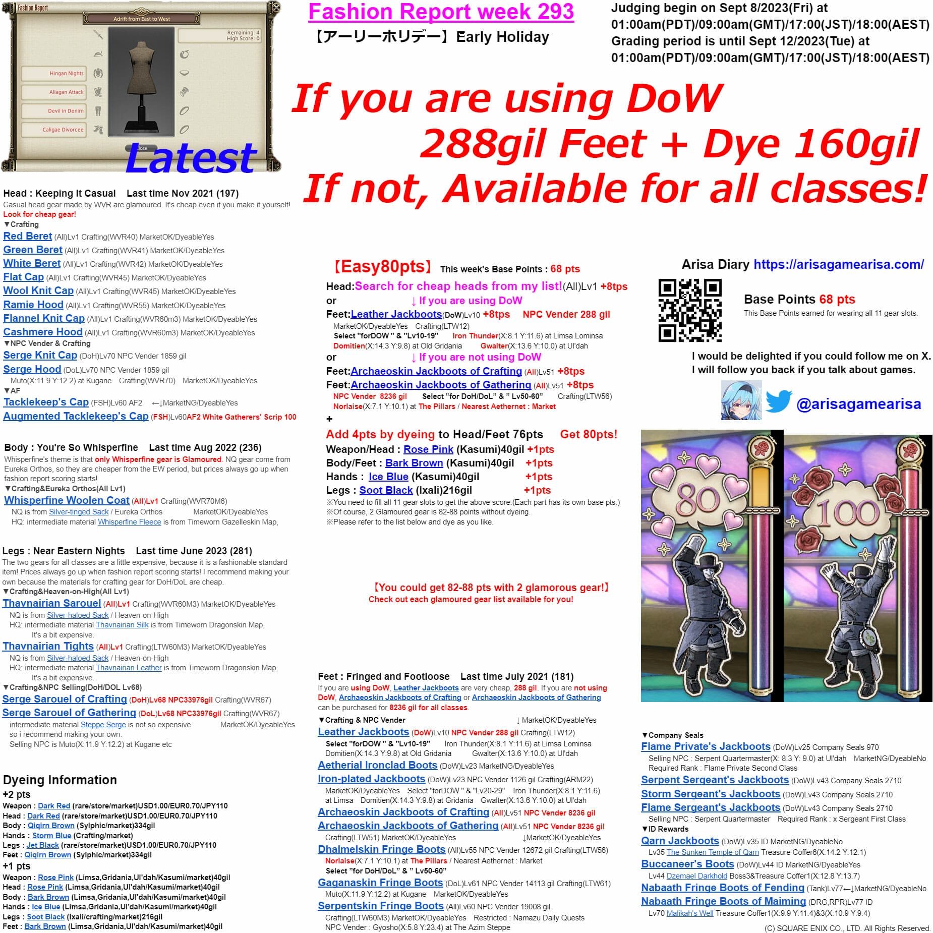 Fashion Report week 293 Latest Guide