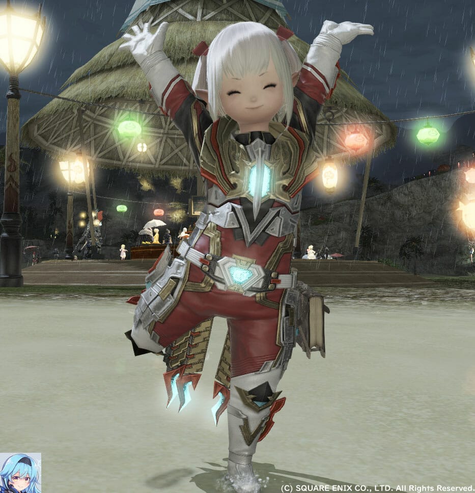 ララフェルでフェニックスヒーロー