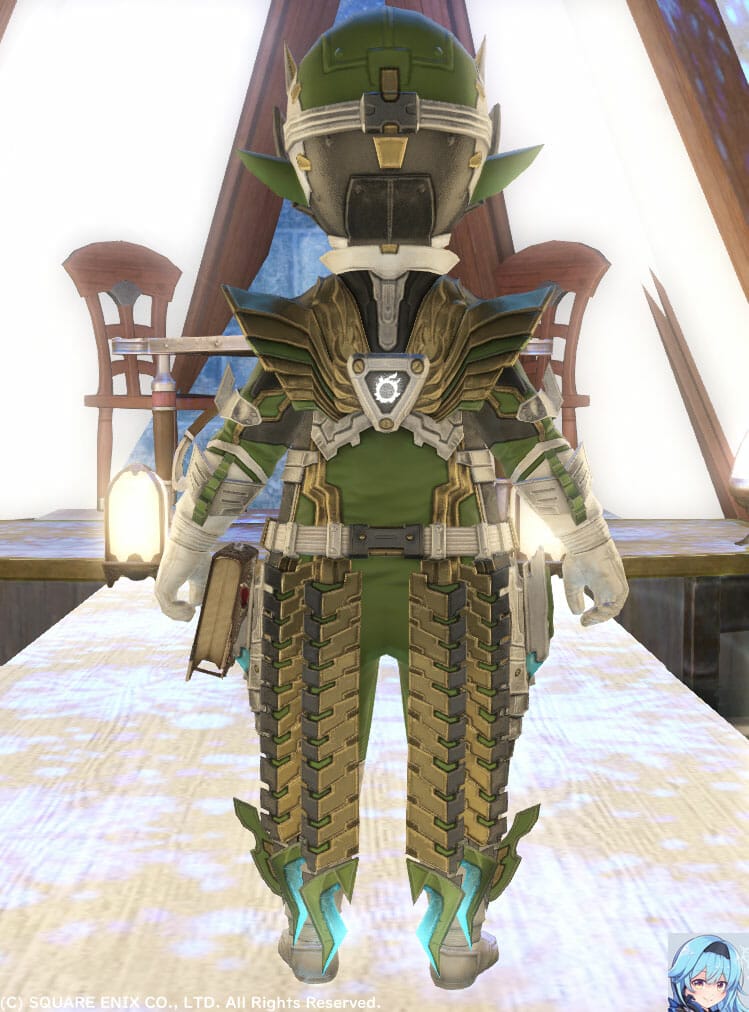 グリーン(サボテンダーグリーン)メットかぶって後ろから撮りました