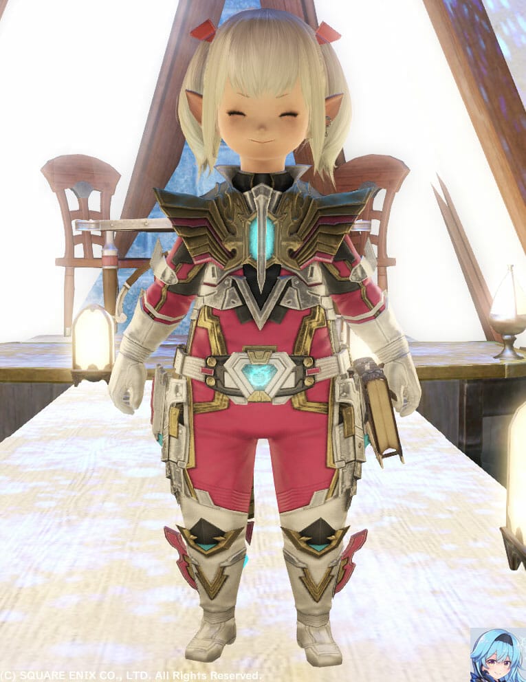 ピンク(チェリーピンク)メット脱いで正面からララです