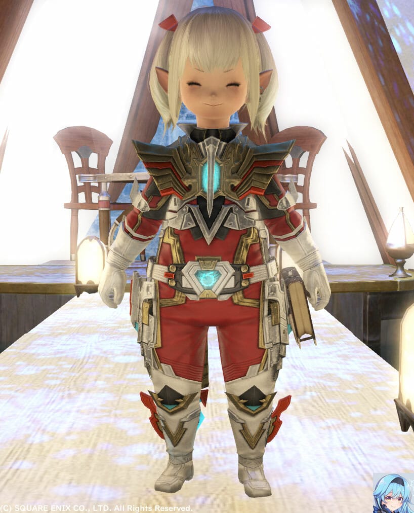 レッド(染色なし)メットとって正面から撮りました