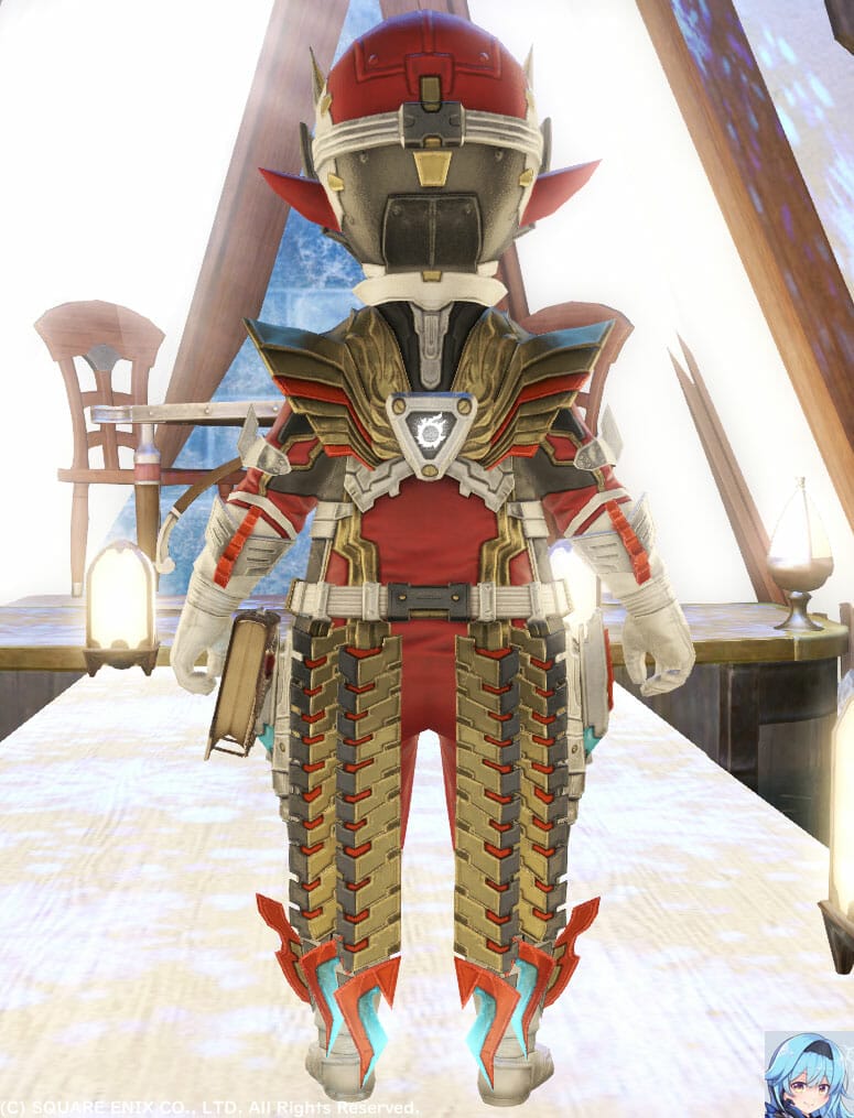 レッド(染色なし)メットかぶって後ろから撮りました