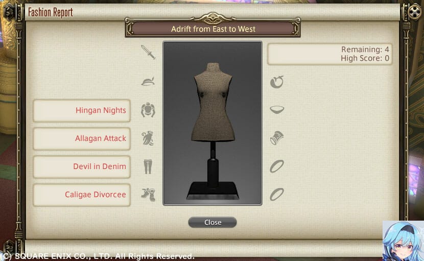 第292回ファッションチェック英語テーマ